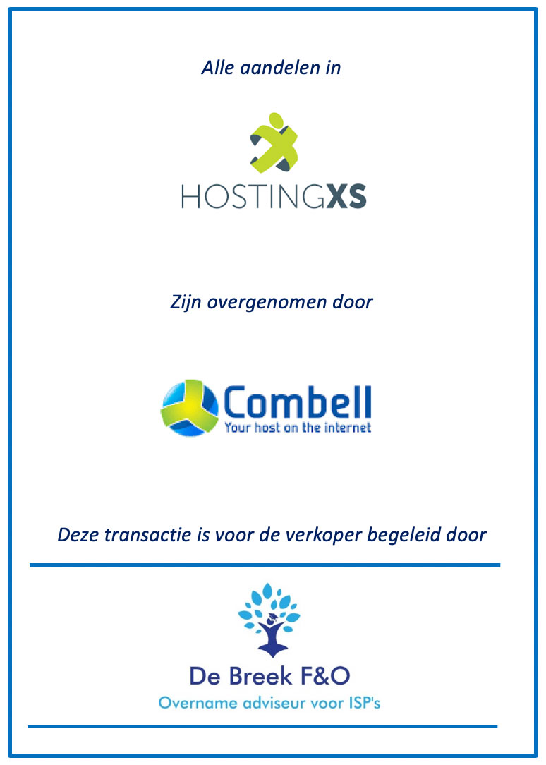 Overname XS hosting