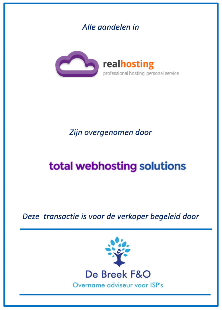 Overname realhosting